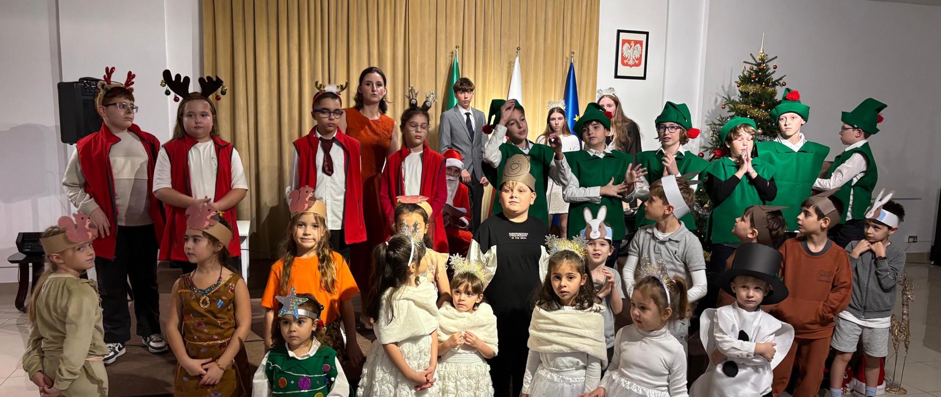 Dzieci ze szkoły Polskiej