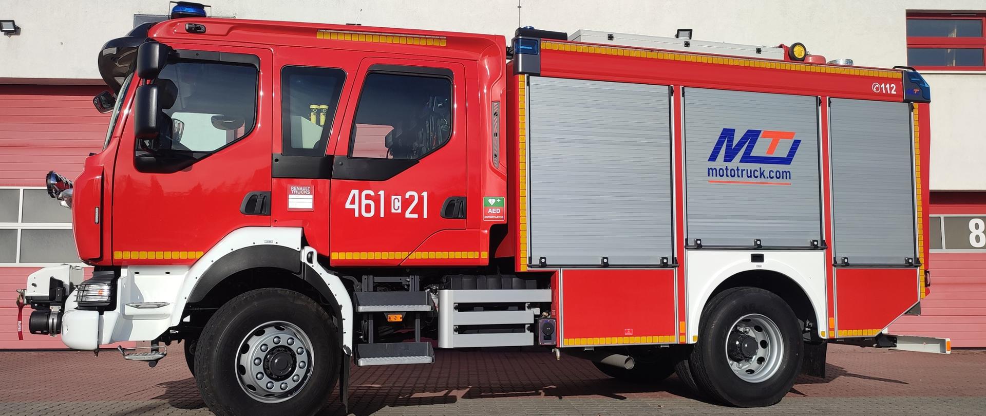 Nowy średni samochód ratowniczo-gaśniczy w KP PSP Inowrocław