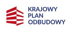 Logo z napisem Krajowy Plan Odbudowy, Flaga Polski z napisem Rzeczypospolita Polska, flaga Unii Europejskiej z napisem Sfinansowane przez Unię Europejską Next GenerationEU 