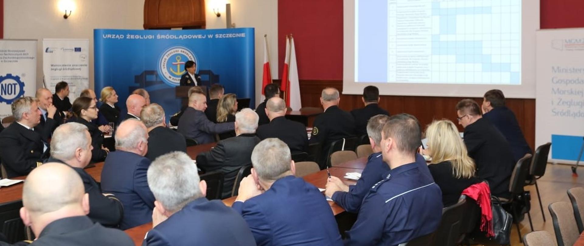 Konferencja w Urzędzie Żeglugi Śródlądowej w Szczecinie