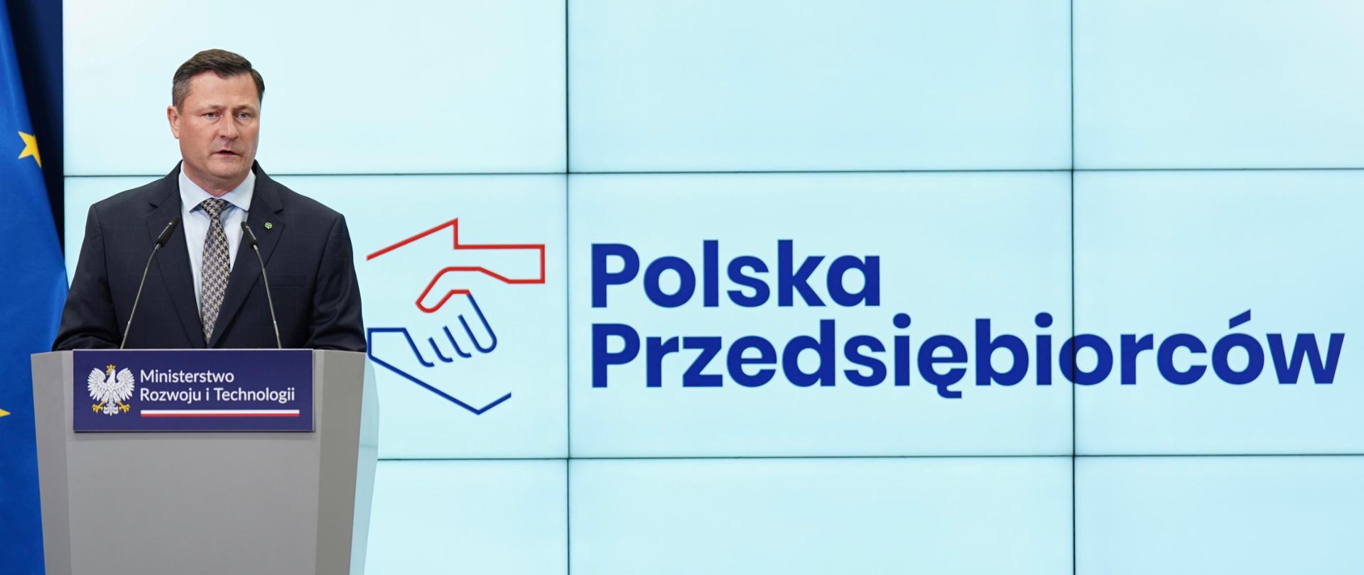konferencja prasowa ministra Krzysztofa Paszyka dotycząca prac nad pakietem deregulacyjnym 