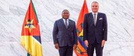 Ambasador Adam Burakowski składa listy uwierzytelniające w Mozambiku