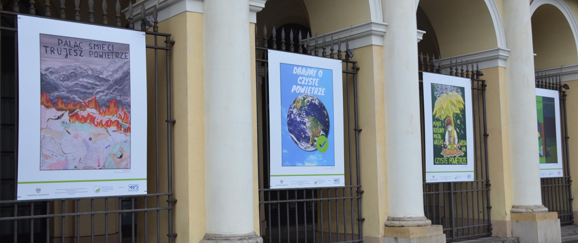 Czyste mazowieckie – 2021 – wystawa w podcieniach Mazowieckiego Urzędu Wojewódzkiego