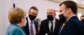 Rozmowy premiera Mateusza Morawieckiego podczas pierwszego dnia szczytu Rady Europejskiej.