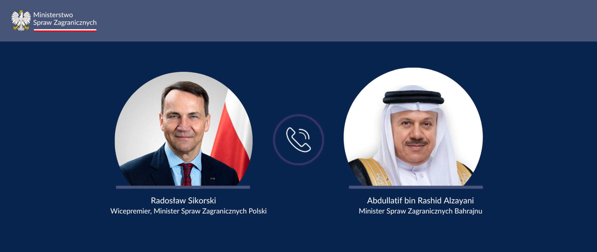 Konsultacje szefów dyplomacji Polski i Bahrajnu