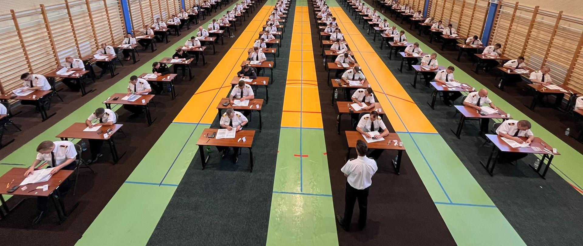 Egzaminy zawodowe w Szkole Aspirantów PSP w Poznaniu
