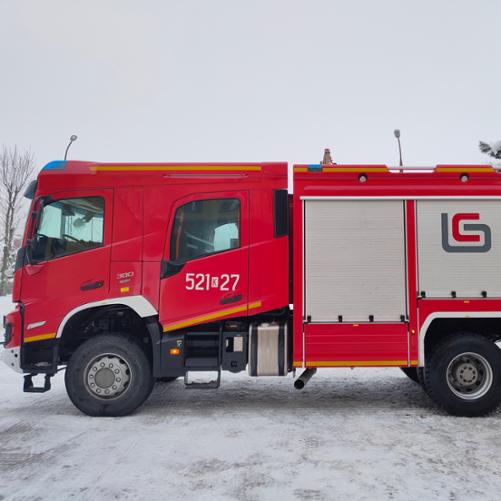 Ciężki samochód ratowniczo - gaśniczy