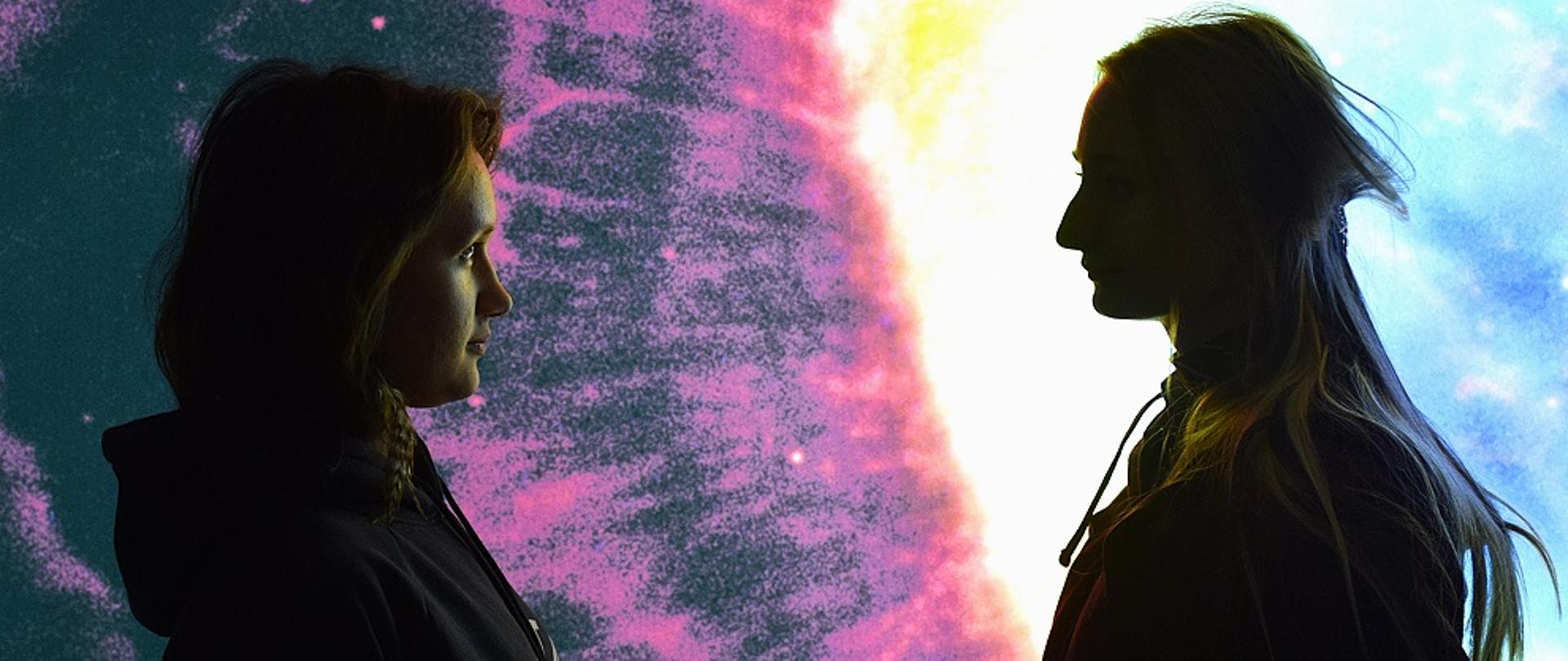 Na zdjęciu uczennice naszej szkoły podczas warsztatów