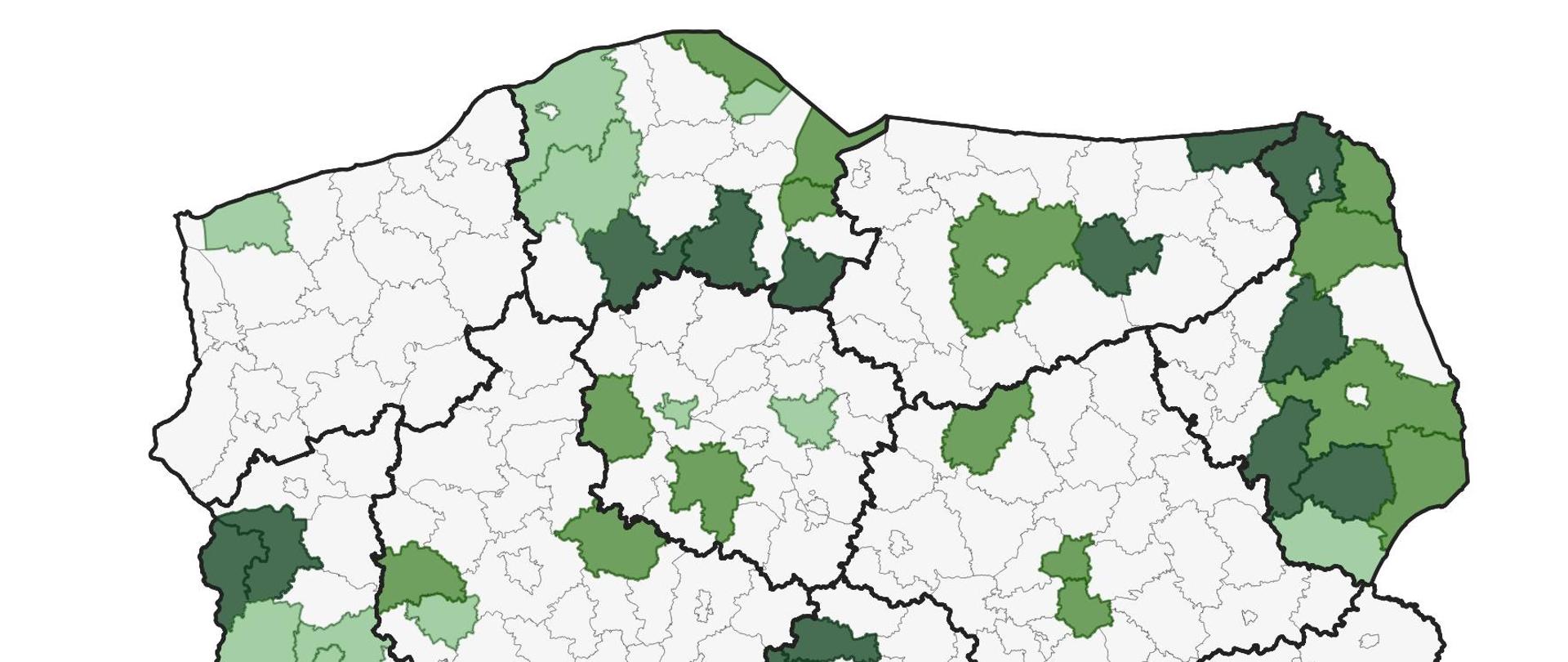 Rysunek przedstawia stan realizacji zamówień na opracowanie i weryfikację zasobów pzgik - skanowanie materiałów pzgik