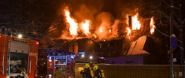 Pożar budynku na ul. Jagiellońskiej