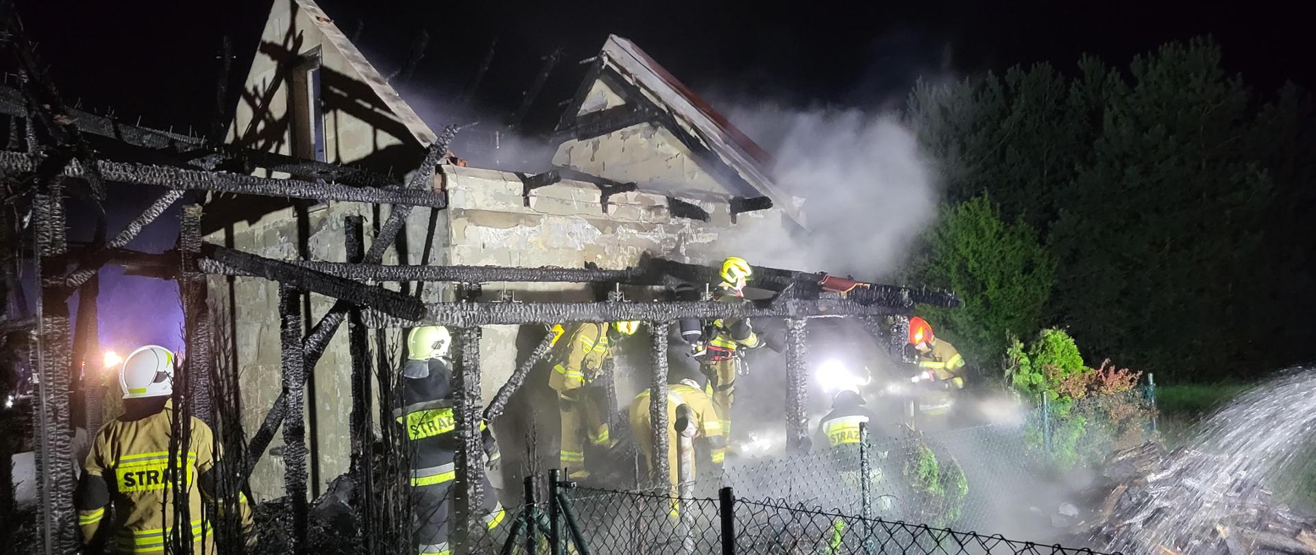 W minionym miesiącu na terenie powiatu odnotowano 20 pożarów