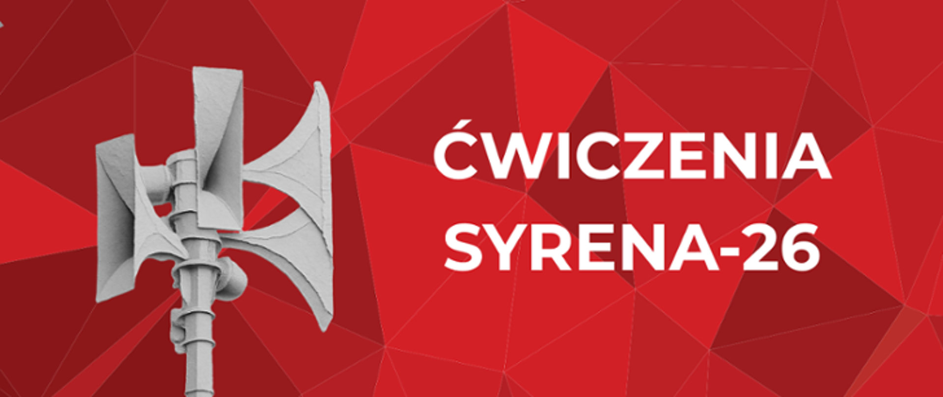 Uruchomienie syren alarmowych w ramach ćwiczenia Syrena-26