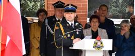 Powiatowe obchody dnia strażaka w Namysłowie. Przemówienie Z-cy OKW PSP w Opolu bryg. Grzegorza Brzozowskiego.