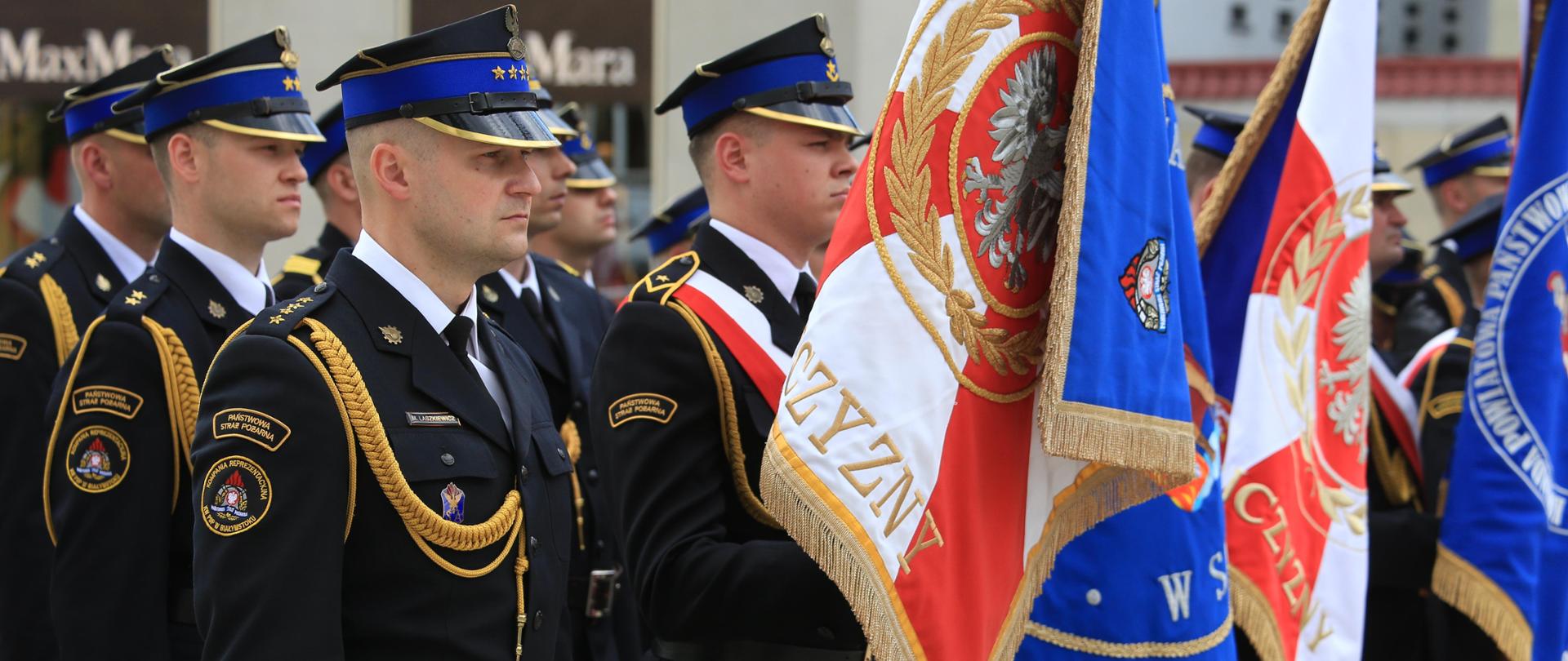 Wojewódzkie i Miejskie Obchody Dnia Strażaka. Poczty Sztandarowe