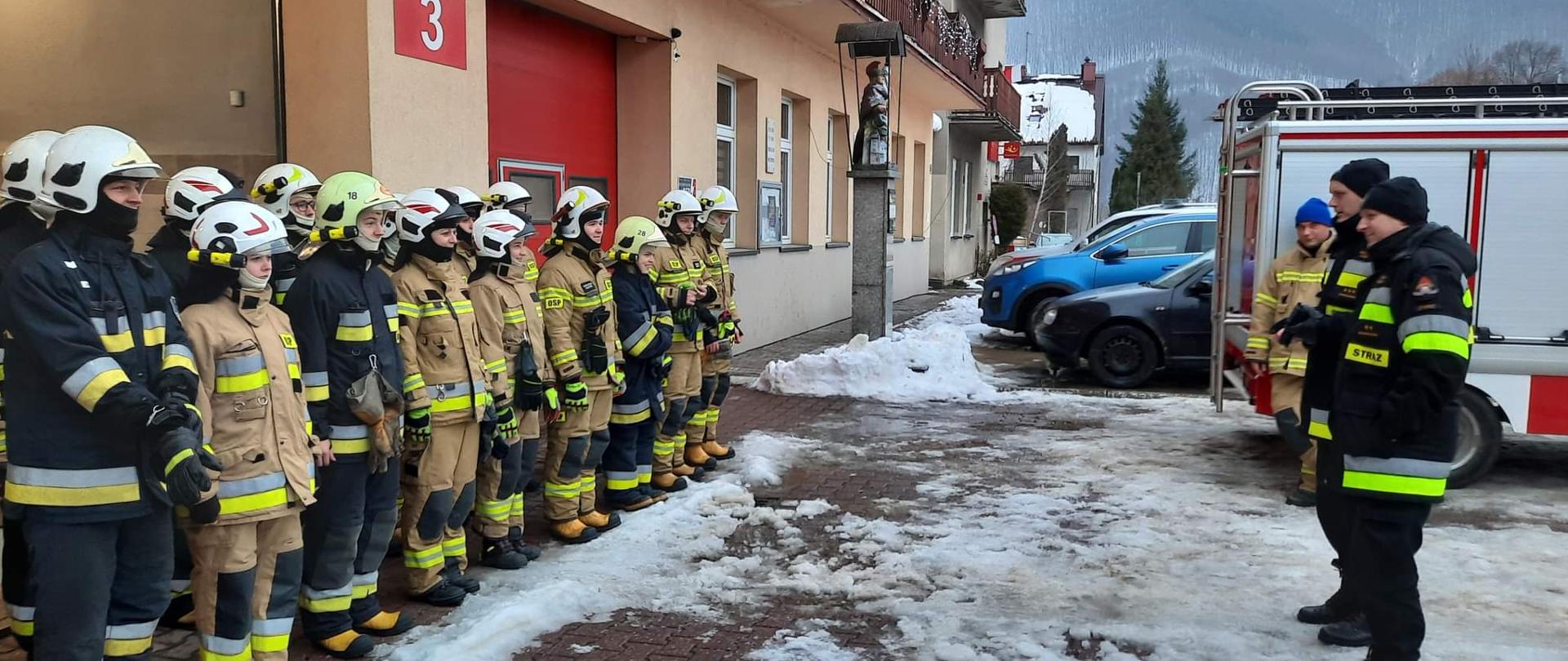 Szkolenie podstawowe strażaków ratowników OSP.-egzamin praktyczny