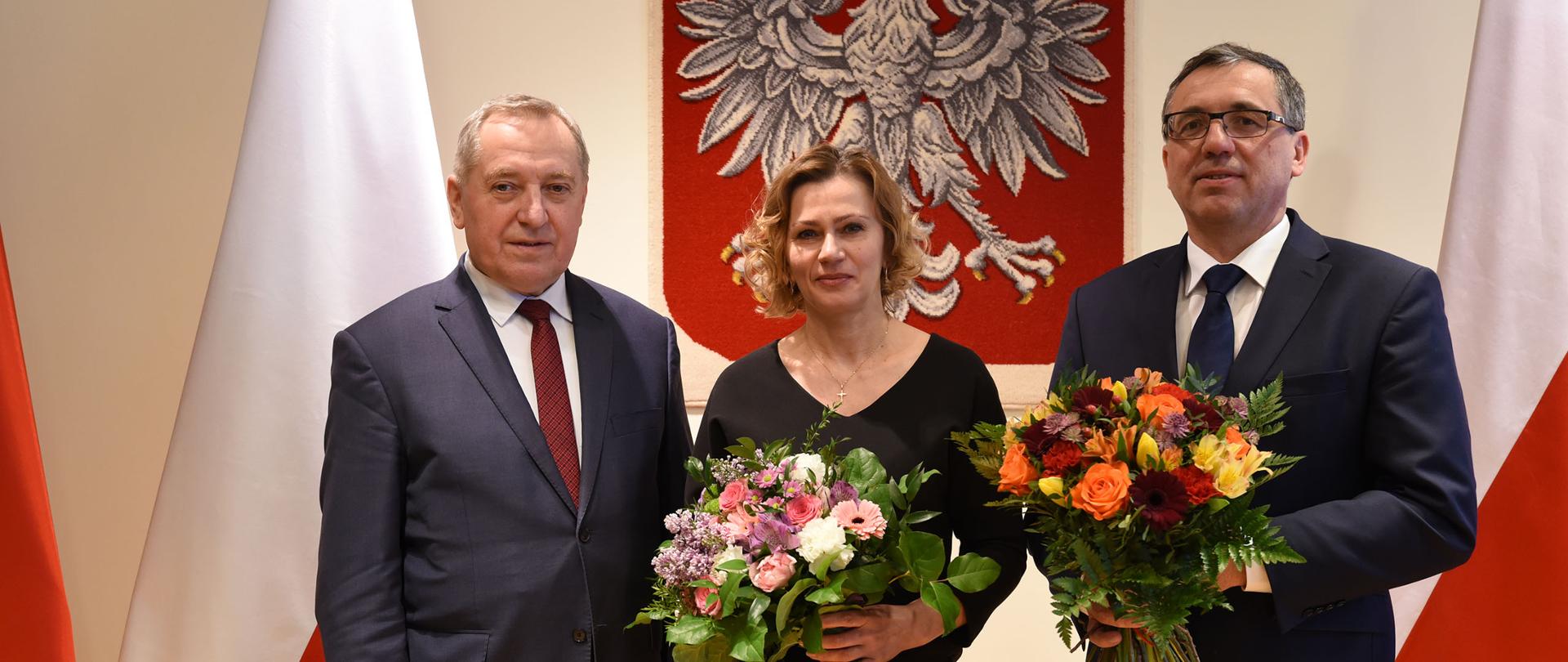 minister Henryk Kowalczyk, Anna Mańk, Marek Ryszka