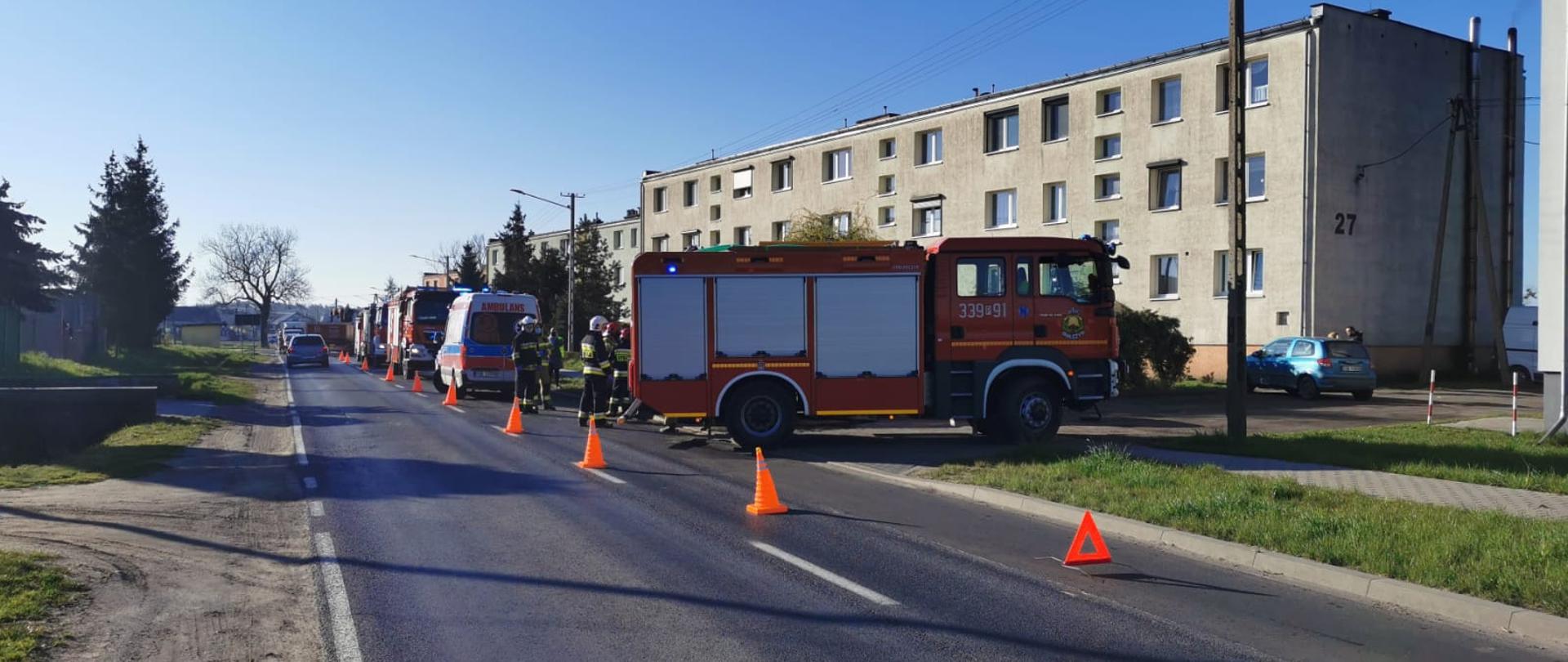 Wypadek w Uchorowie.