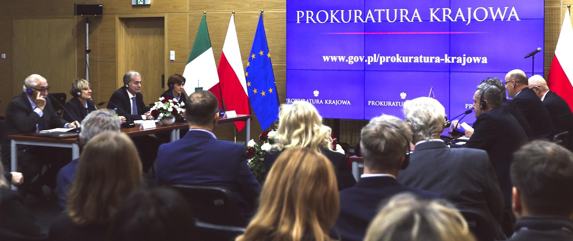 Wizyta delegacji włoskiej prokuratury w Polsce