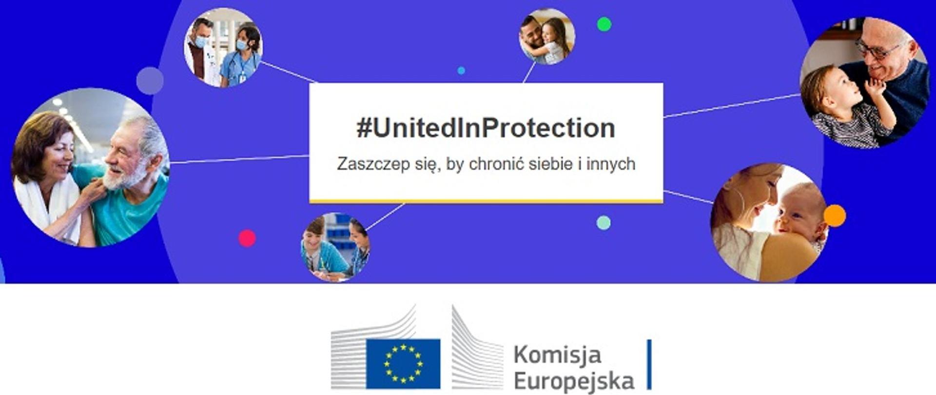 PLAKAT KAMPANII #UnitedInProtection