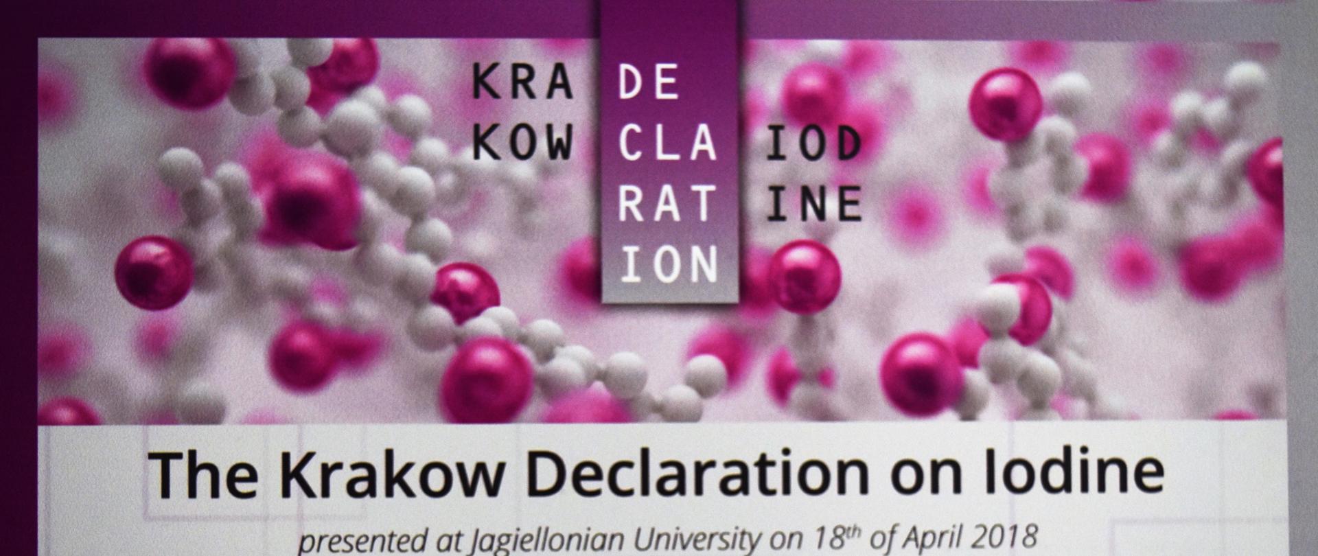 Krakowska deklaracja o jodzie.