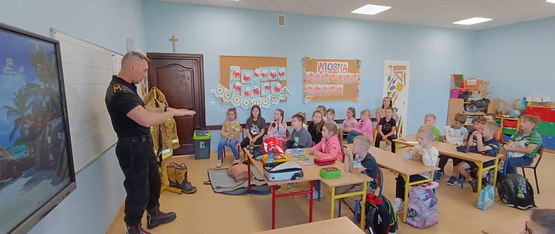 spotkanie z strażakiem 