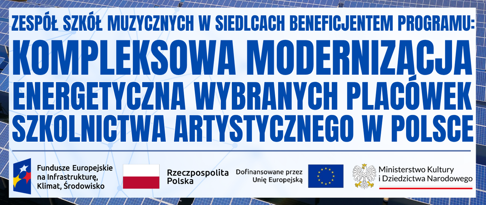 baner z jasnym tłem wkoło ramka, na dole loga oraz informacja o projekcie 