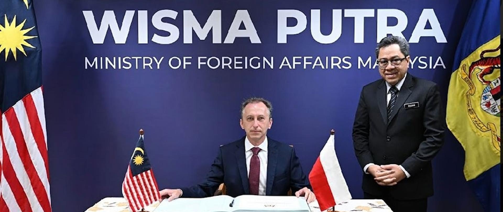 Spotkanie Ambasadora z Zastępcą Sekretarza Generalnego ds. Dwustronnych w MSZ