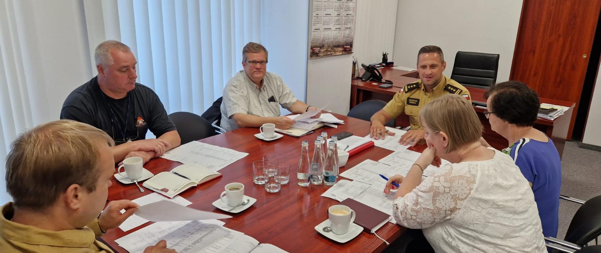 Spotkanie z przedstawicielami WIOŚ i WSSE