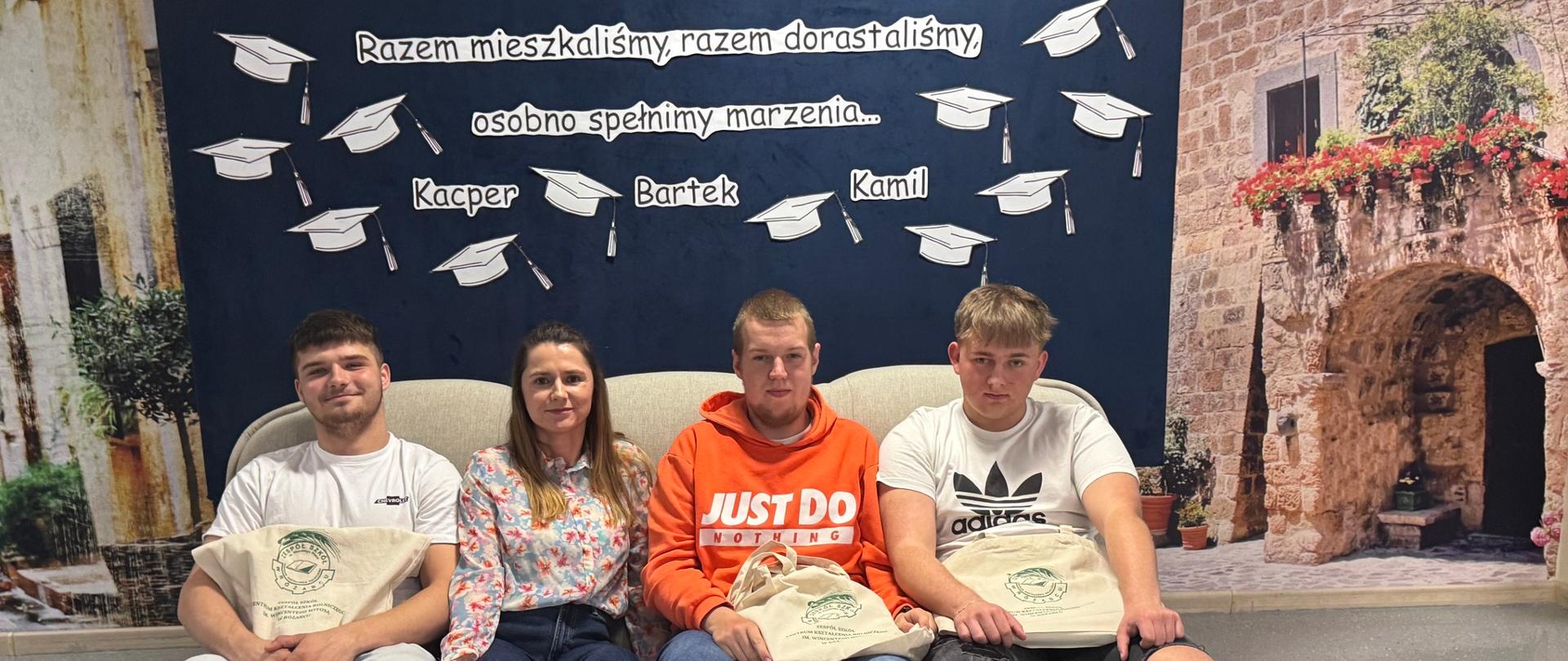 Pożegnanie maturzystów w internacie