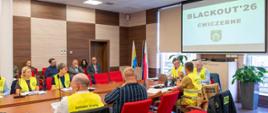 Ćwiczenia z zakresu ochrony ludności i obrony cywilnej "Blackout 26" w województwie podlaskim