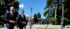Premier RP Mateusz Morawiecki i Premier Słowenii Janez Jansa