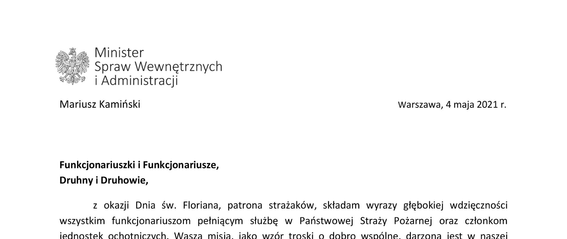 zyczenia_Dzien_Strazaka_minister_Kaminski