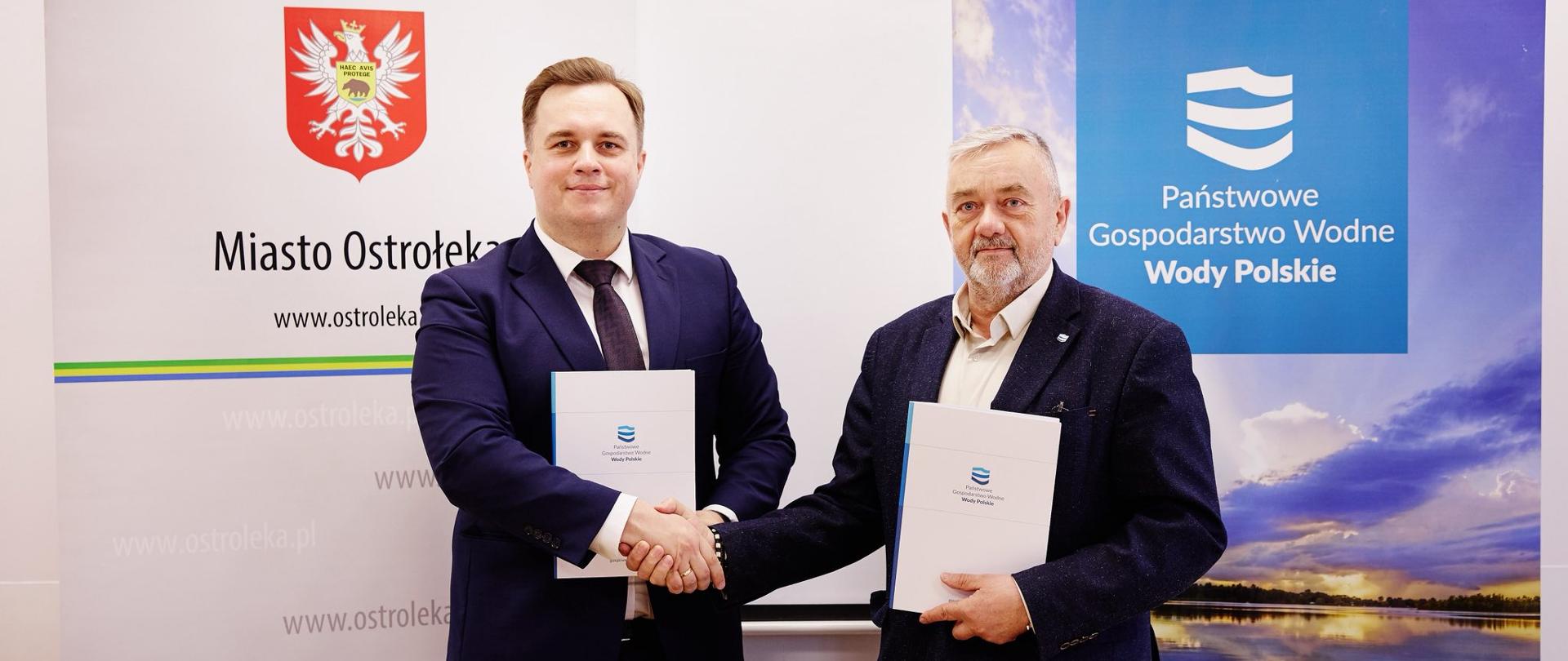 Podpisanie umowy z Prezydentem Ostrołęki 2