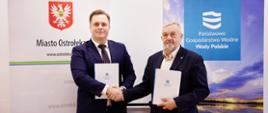 Podpisanie umowy z Prezydentem Ostrołęki
