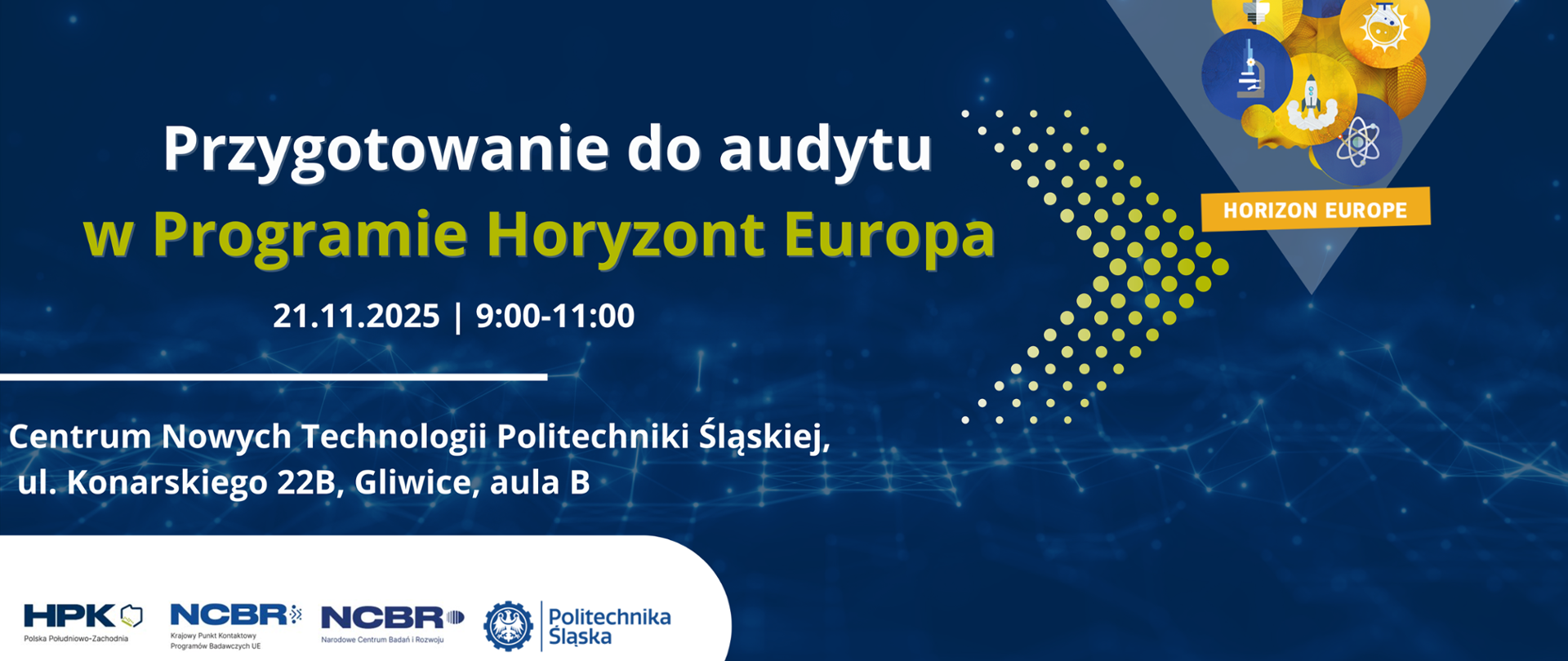 HPK PPZ zaprasza na szkolenie „Przygotowanie do audytu w programie Horyzont Europa”