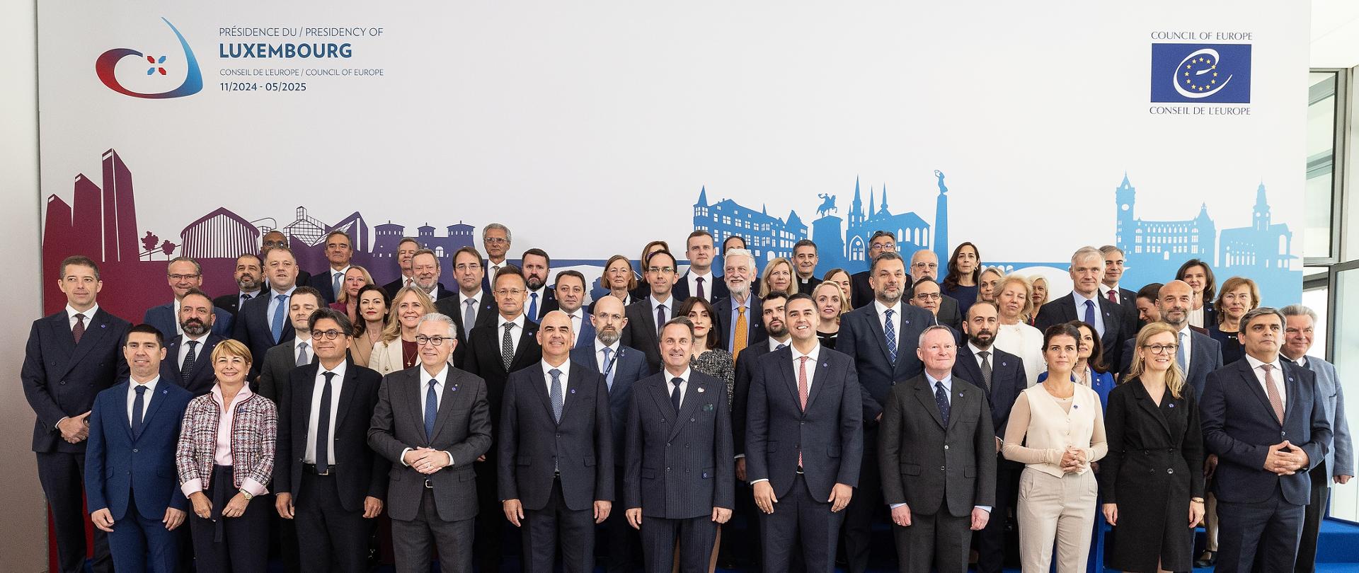 Wiceminister Robert Kupiecki wziął udział ł w Luksemburgu w sesji ministerialnej Rady Europy