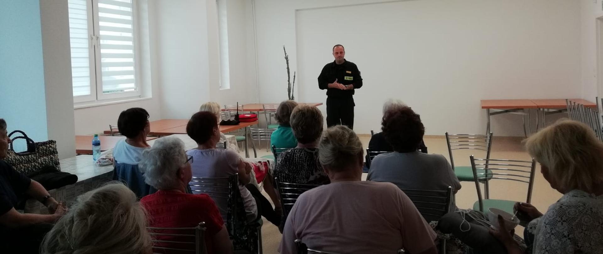 Z SENIORAMI O BEZPIECZEŃSTWIE.