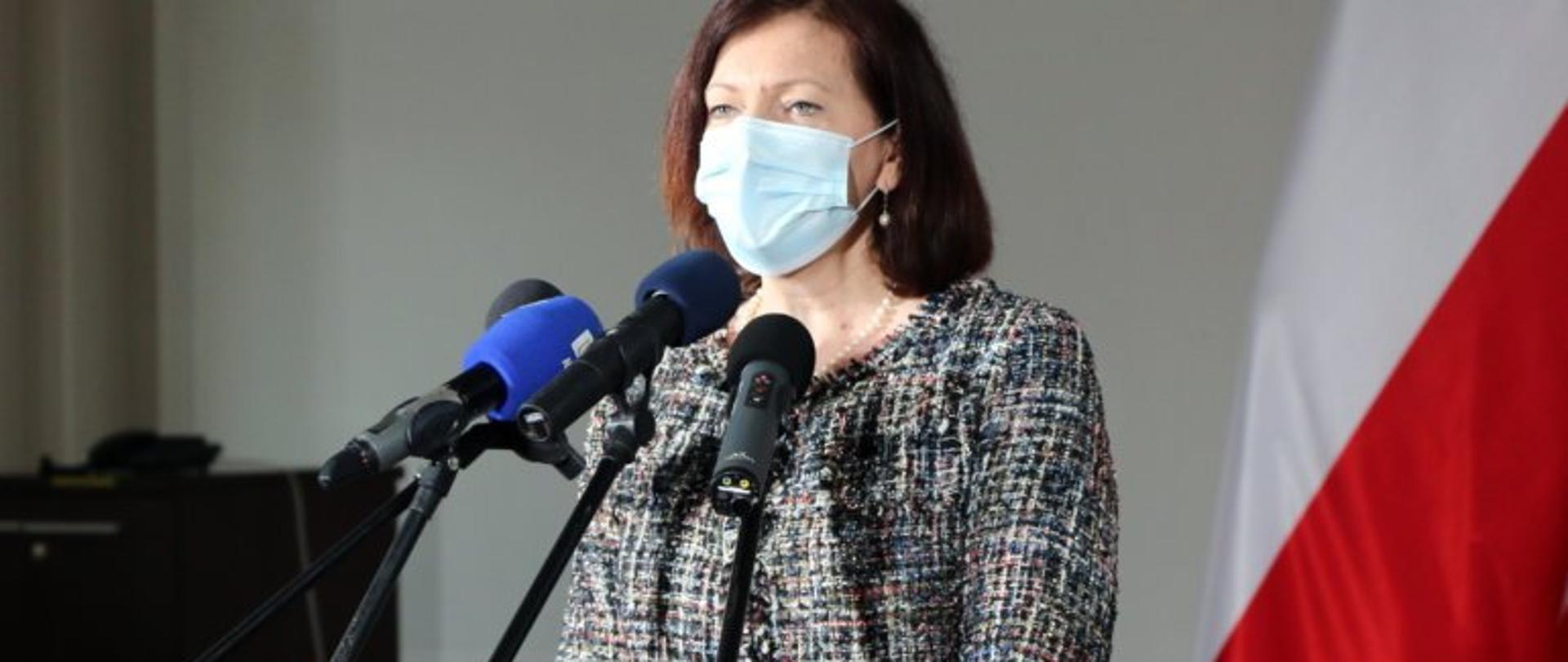 Konferencja prasowa wojewody na temat środowiskowych domów samopomocy