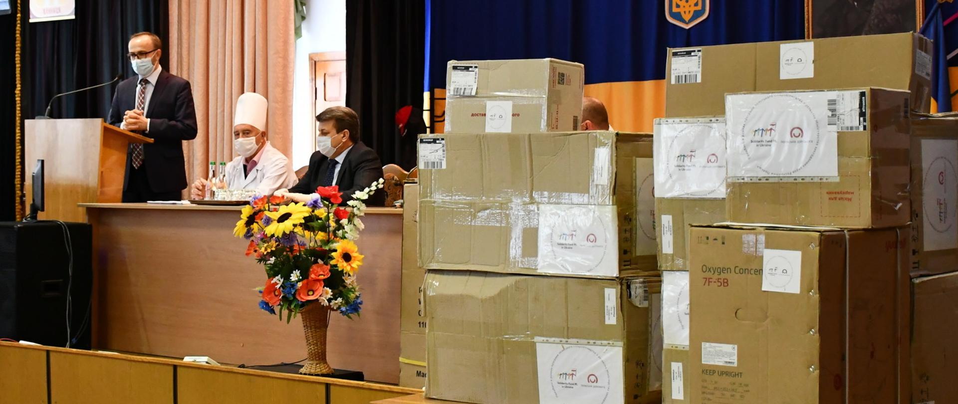 Środki medyczne dla Obwodowego Szpitala Weteranów Wojny w Winnicy