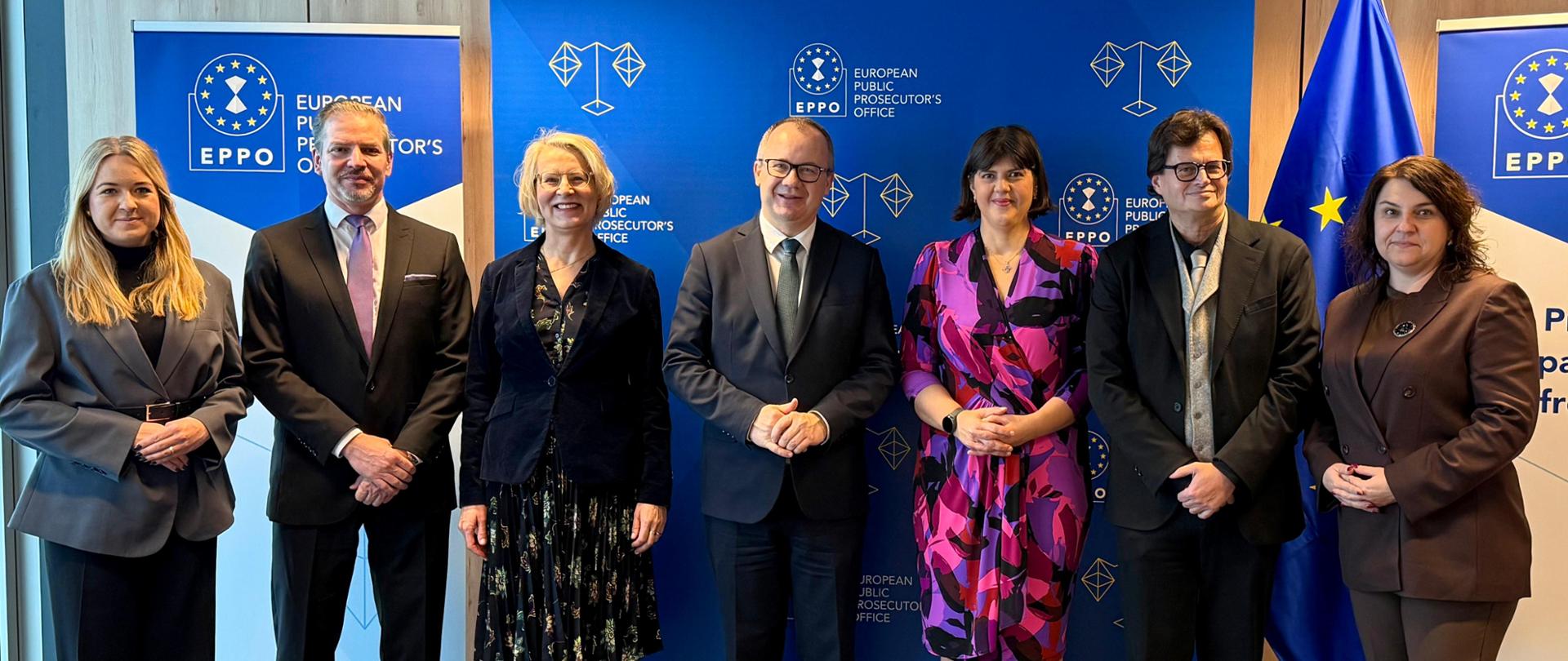 Minister Adam Bodnar spotkał się w Luksemburgu z szefową EPPO