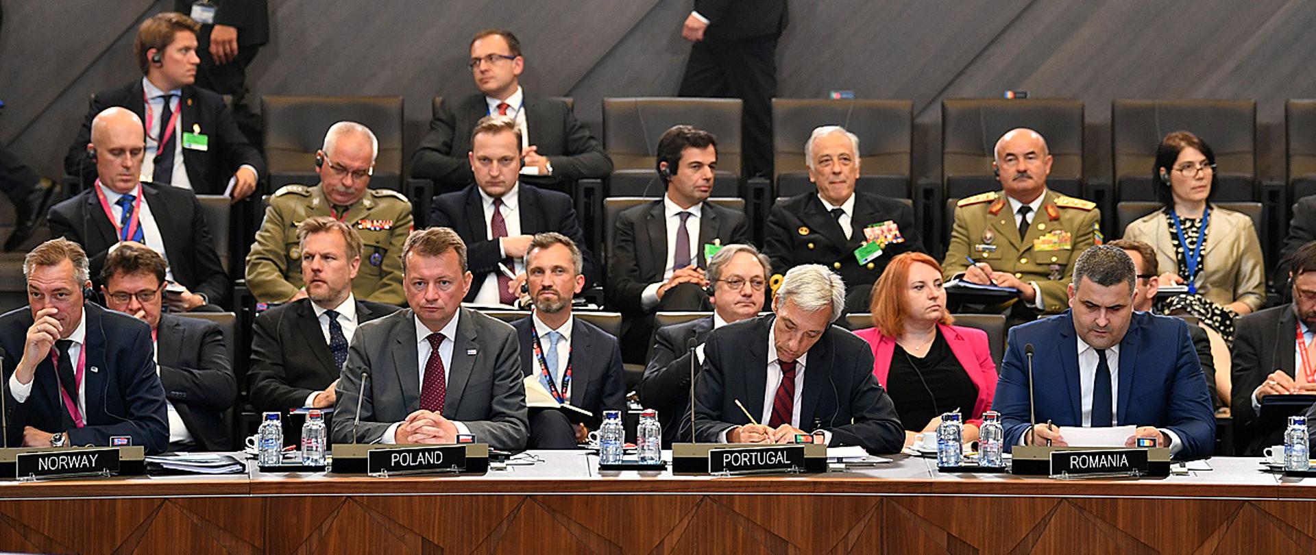 W dniach 26- 27 czerwca br. Mariusz Błaszczak, minister obrony narodowej, bierze udział w sesji Rady Północnoatlantyckiej podczas spotkania ministrów obrony państw NATO w Kwaterze Głównej Sojuszu w Brukseli.