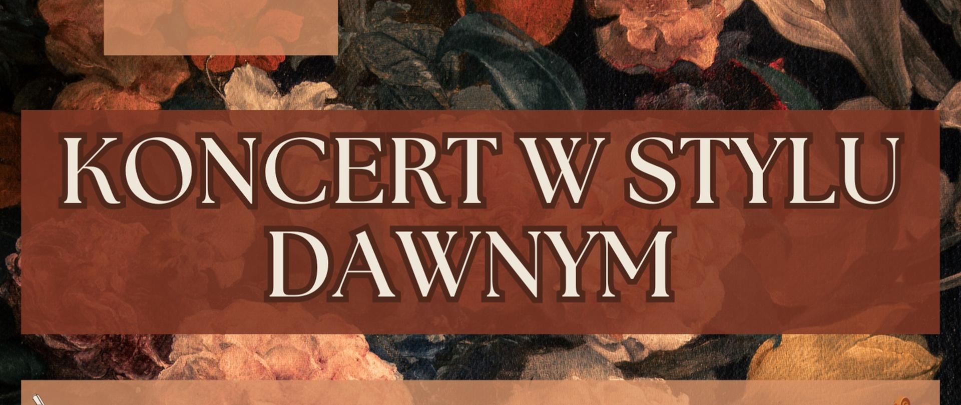 Koncert w dawnym stylu