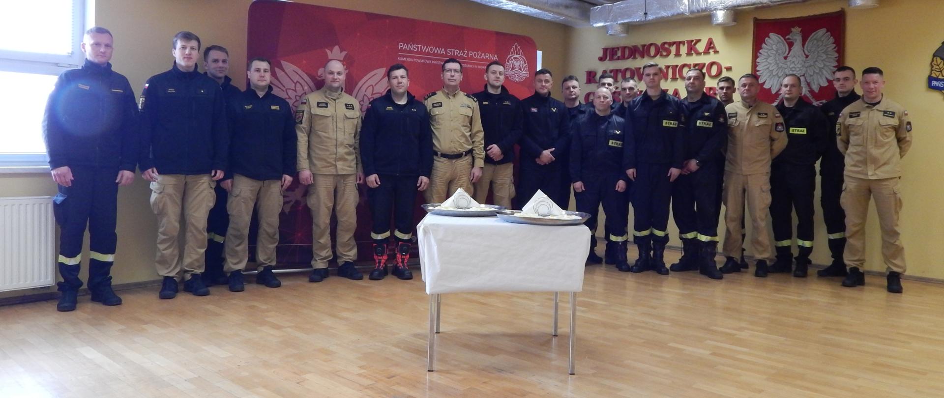 Świąteczne spotkanie wielkanocne inowrocławskich strażaków