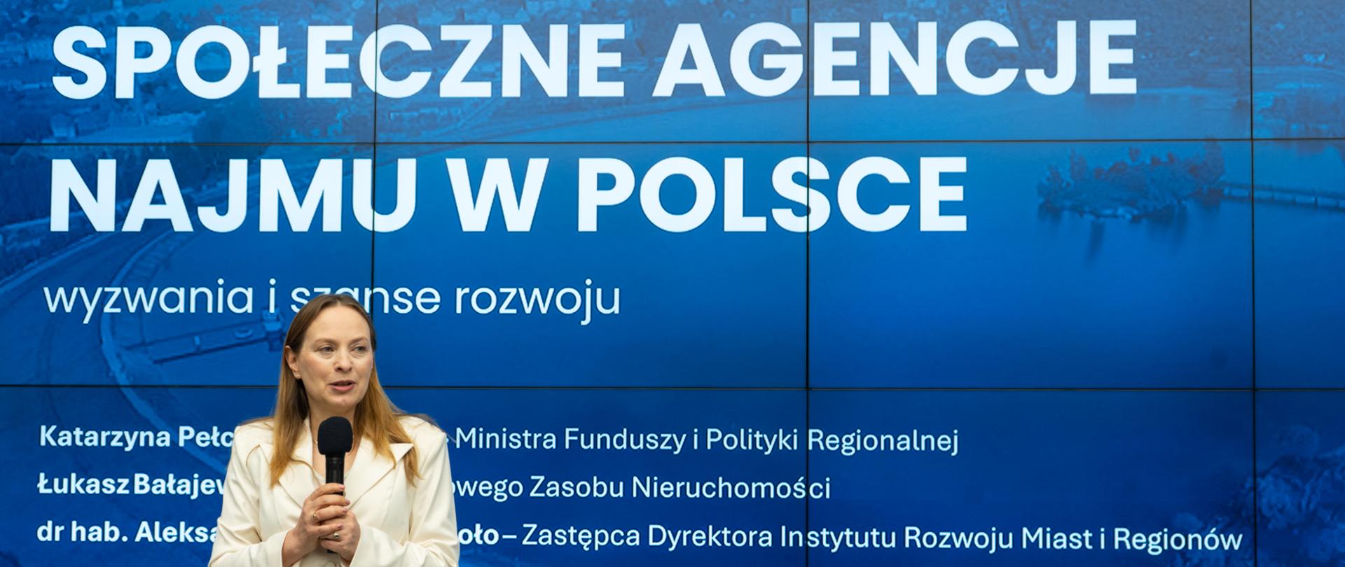Otwarcie konferencji - ministra Katarzyna Pełczyńska-Nałęcz