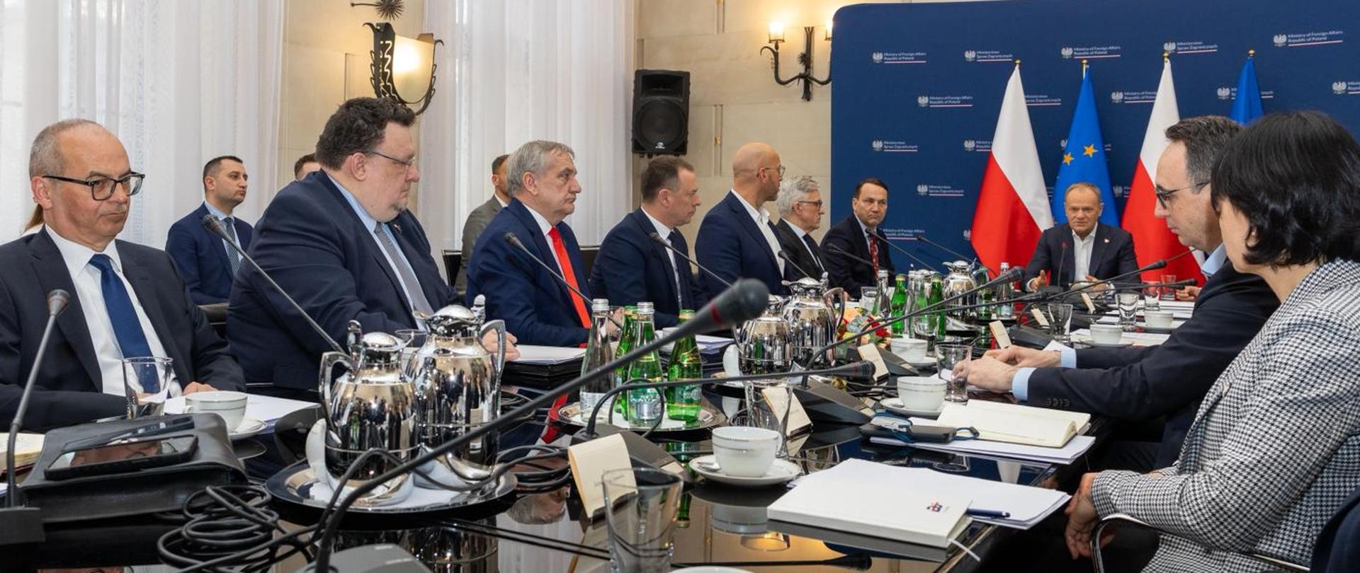 Spotkanie Zespołu Koordynacyjnego pod przewodnictwem Ministra Sportu i Turystyki Jakuba Rutnickiego.