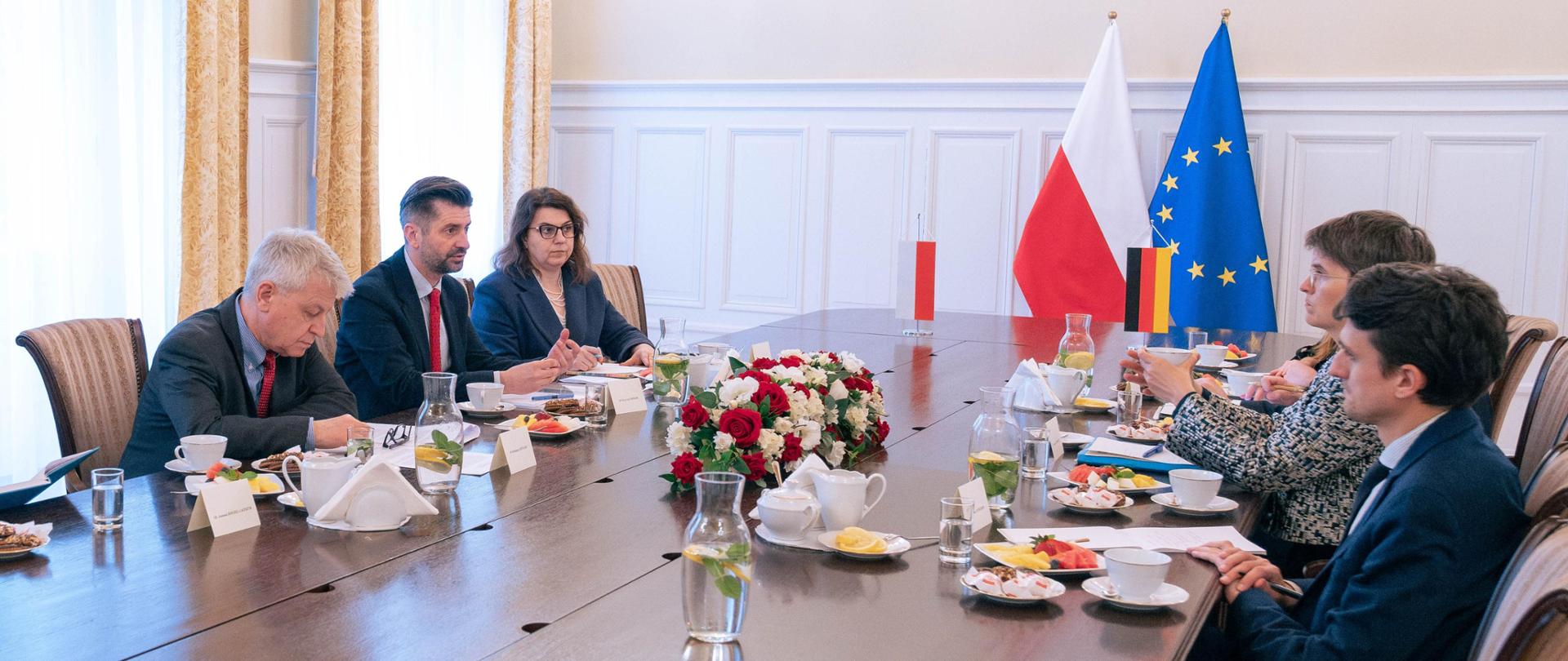 Wiceminister Krzysztof Śmiszek spotkał się z niemiecką Minister Stanu Anną Lührmann