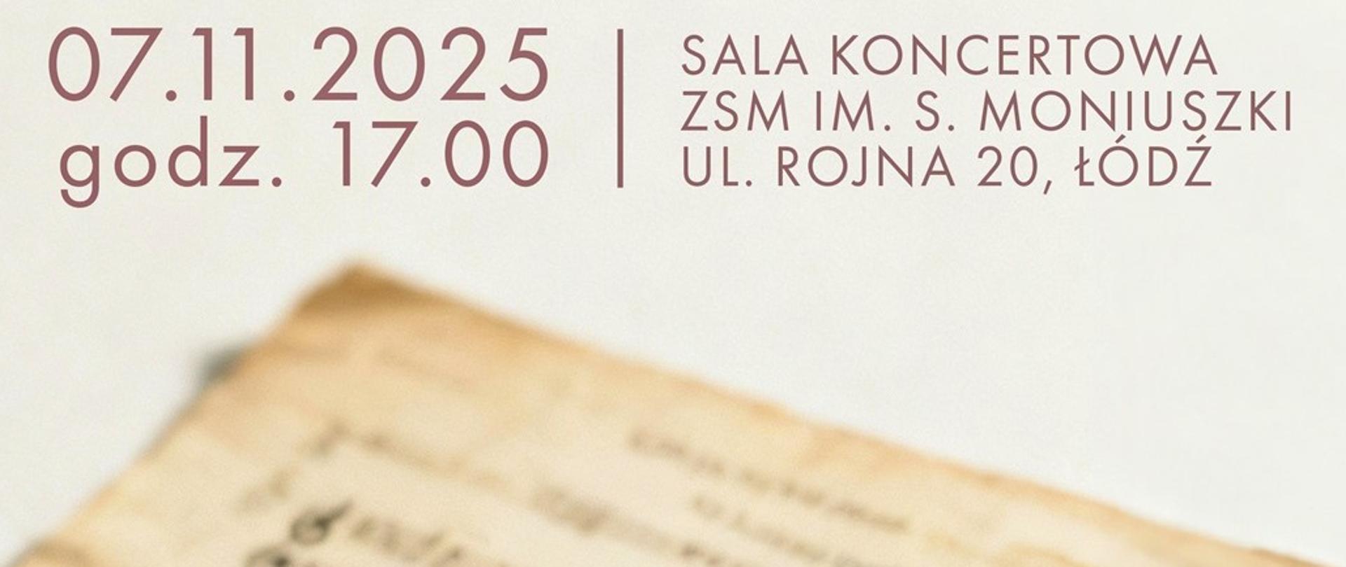 Koncert Patriotyczny - zaproszenie