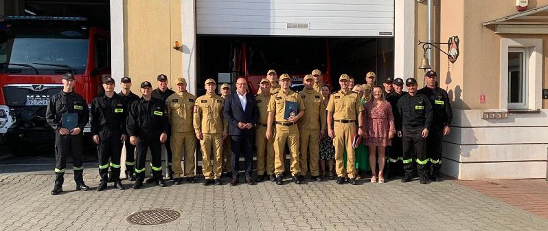 Pożegnanie Dowódcy JRG PSP w Szczytnie – st. kpt. Łukasza Wróblewskiego