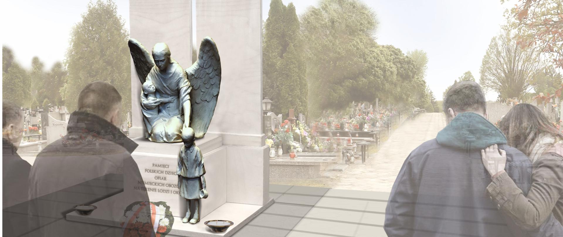 Pomnik autorstwa Macieja Jagodzińskiego-Jagenmeera