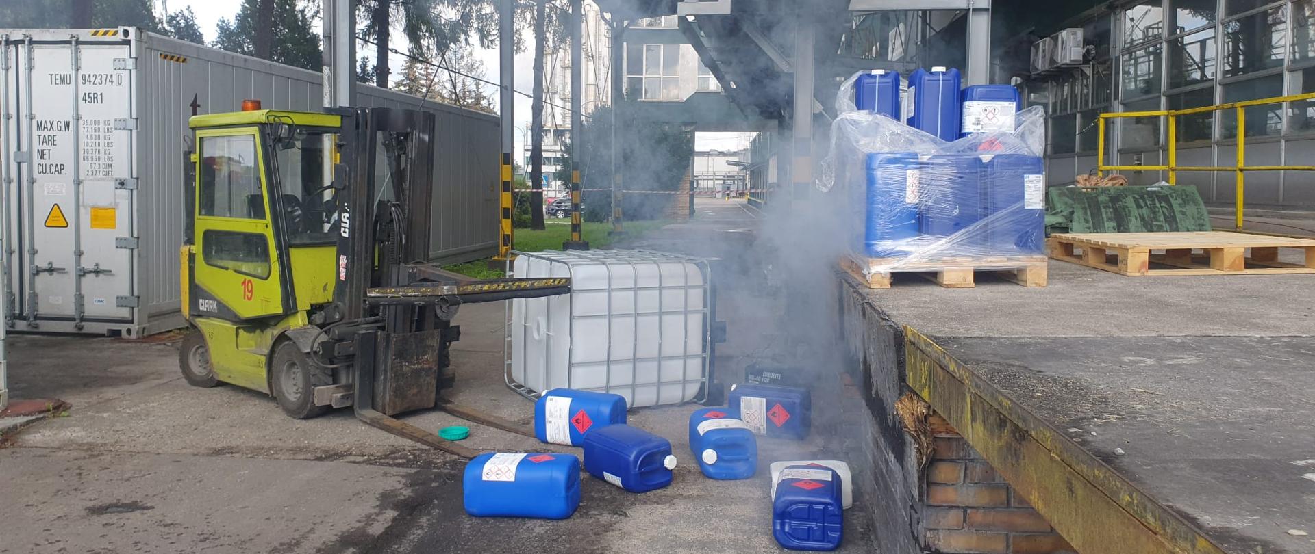 Ćwiczenia na obiekcie Polmos